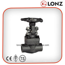 ANSI Acero al carbono A105 Socket Weld Forged Steel Gate Valve